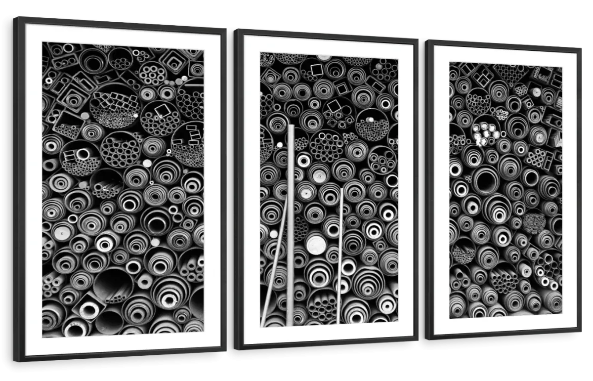 3 More Pipes Wall Art