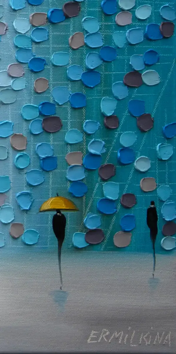 3 Tiny Umbrellas Wall Art