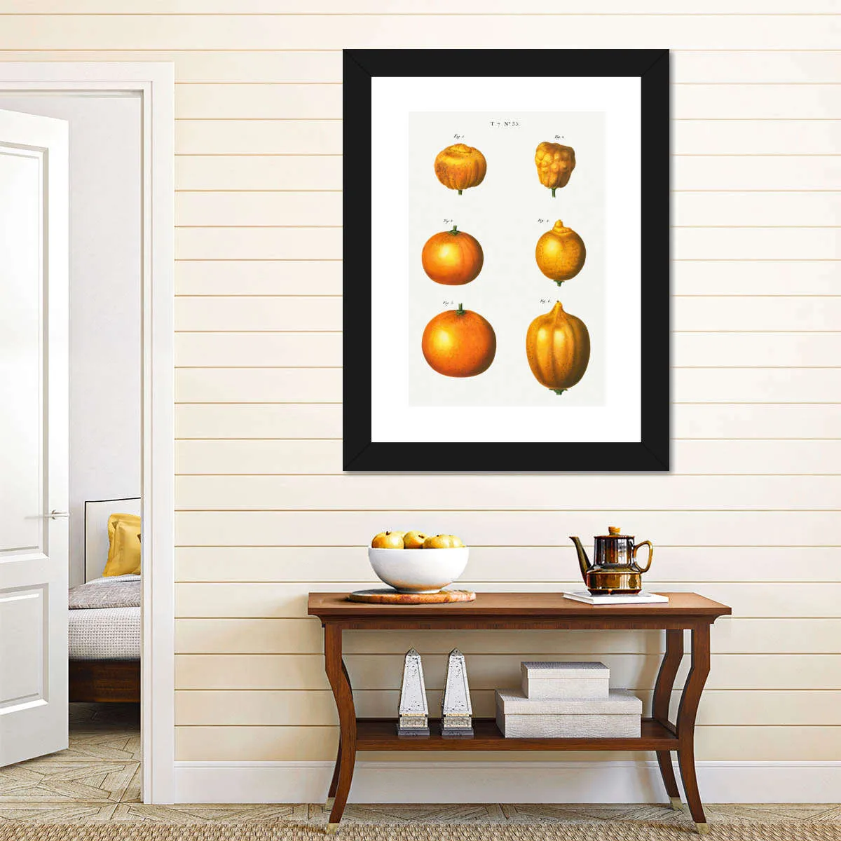 6 Types Of Oranges Wall Art