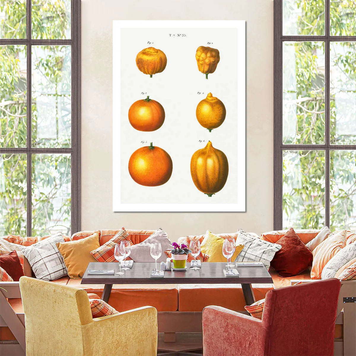 6 Types Of Oranges Wall Art