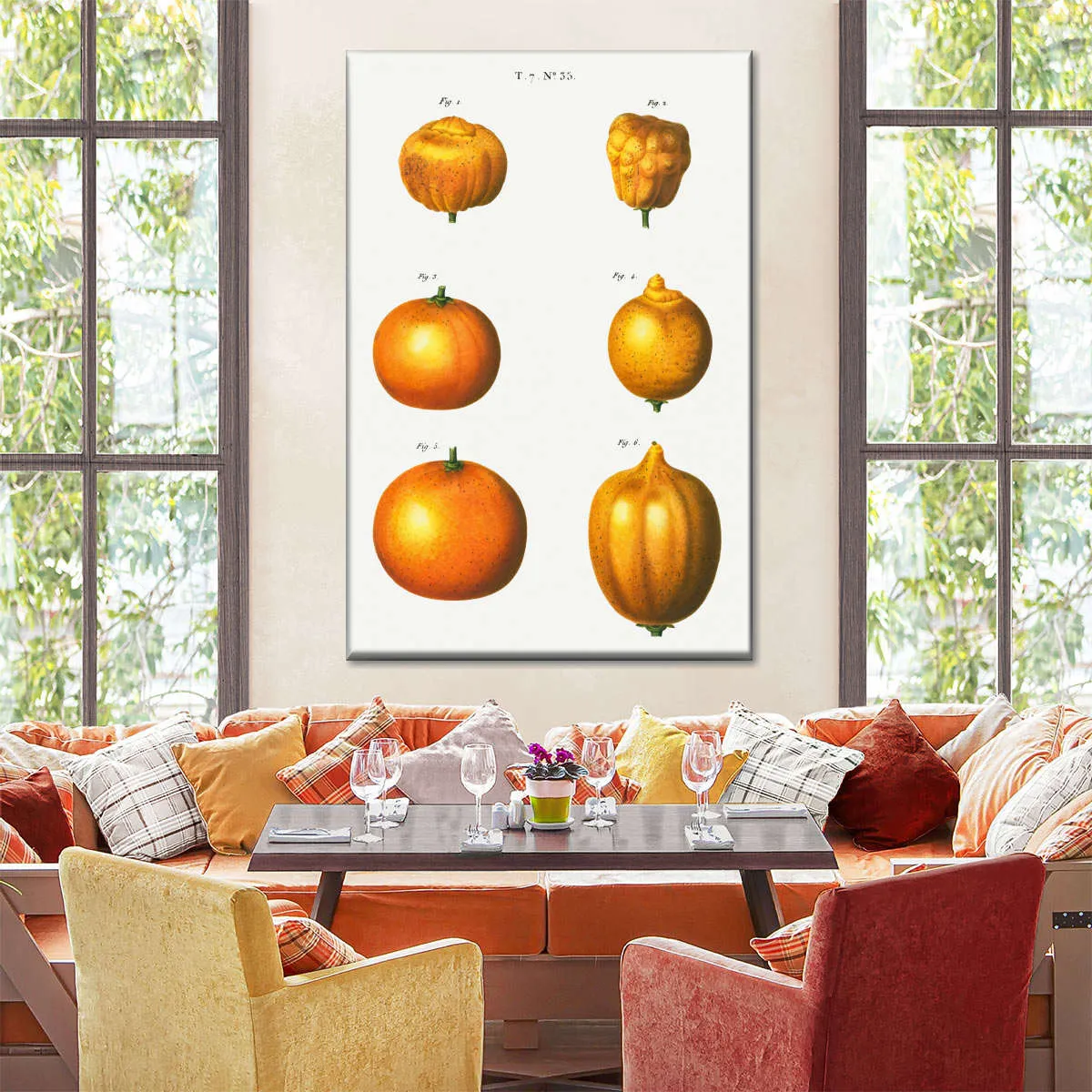 6 Types Of Oranges Wall Art