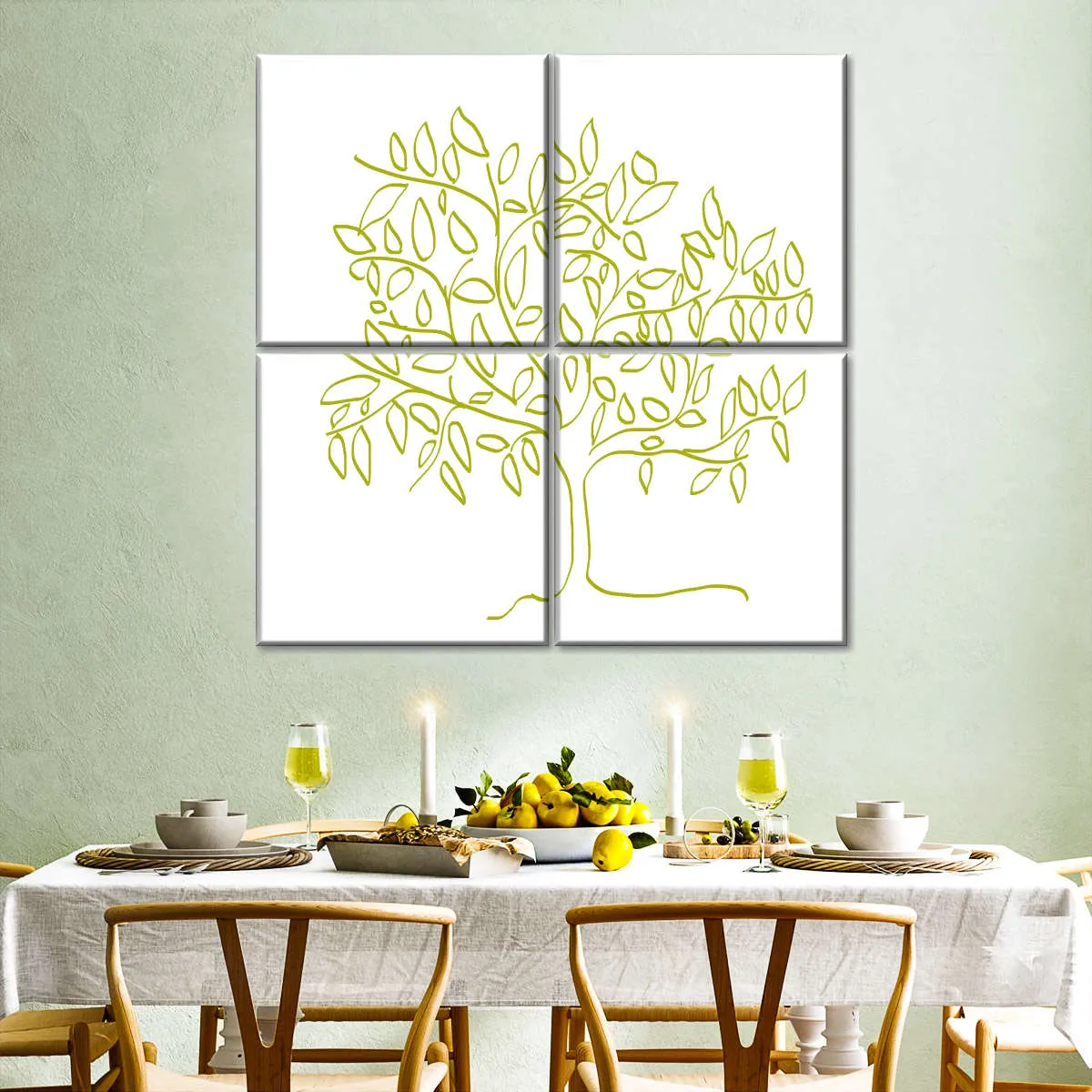 A Citron Tree Wall Art