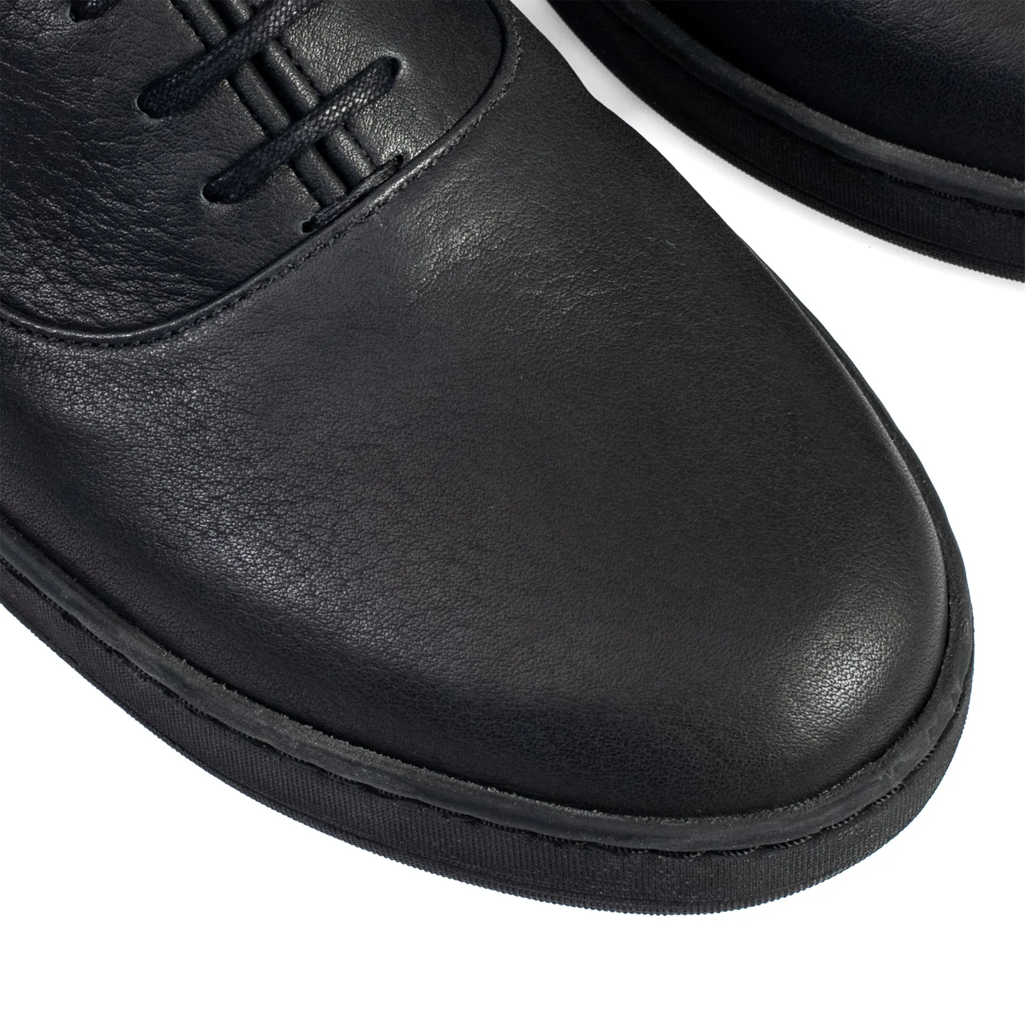 Abbey Unlined Oxford - Black Horween Dearborn