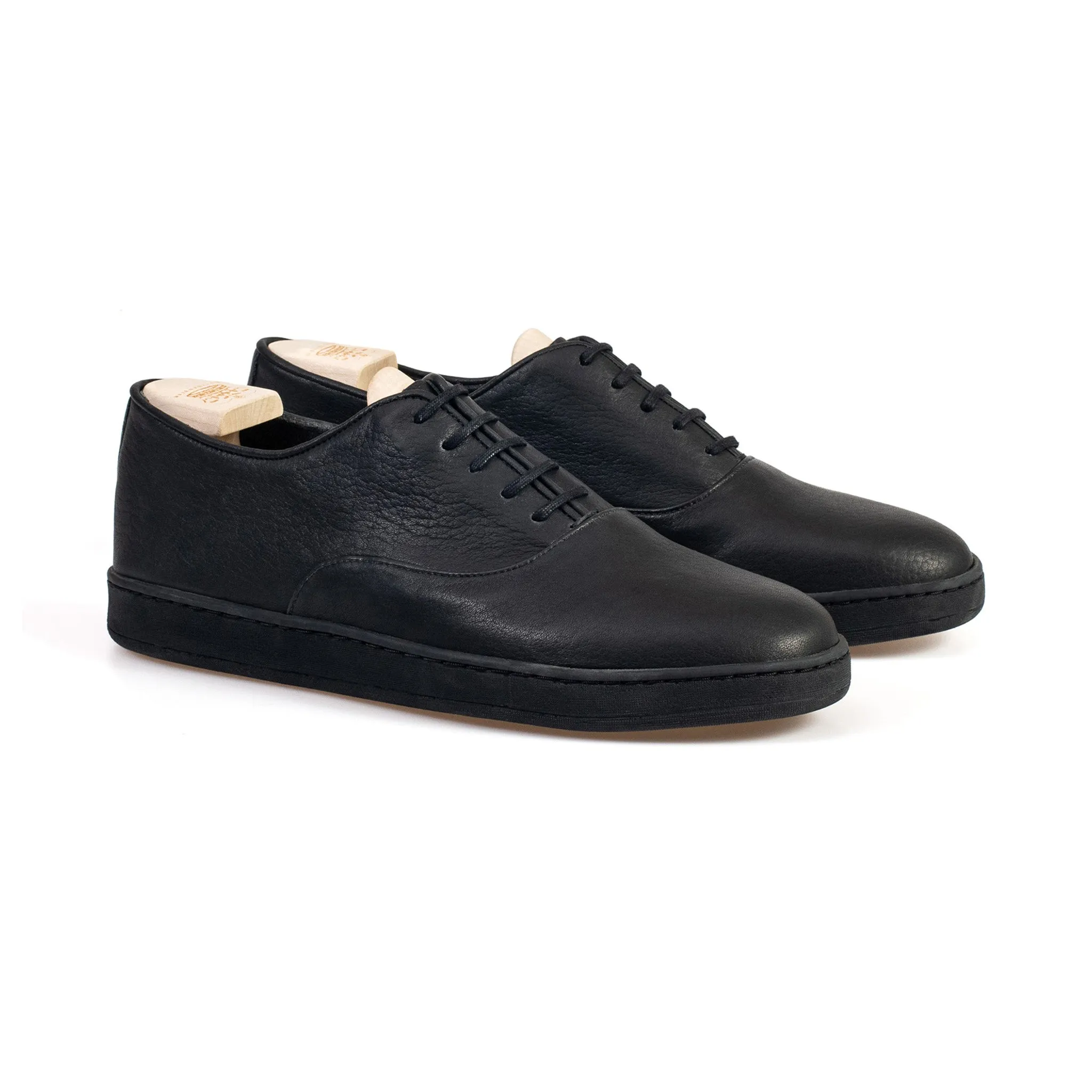 Abbey Unlined Oxford - Black Horween Dearborn