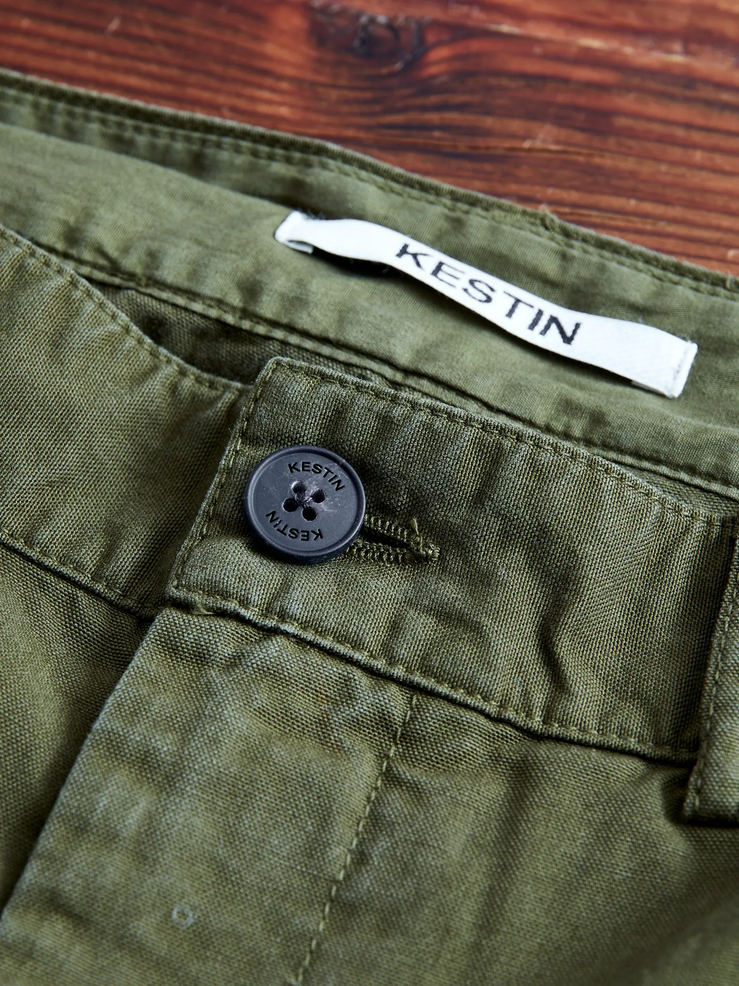 Aberlour Canvas Pants in Olive