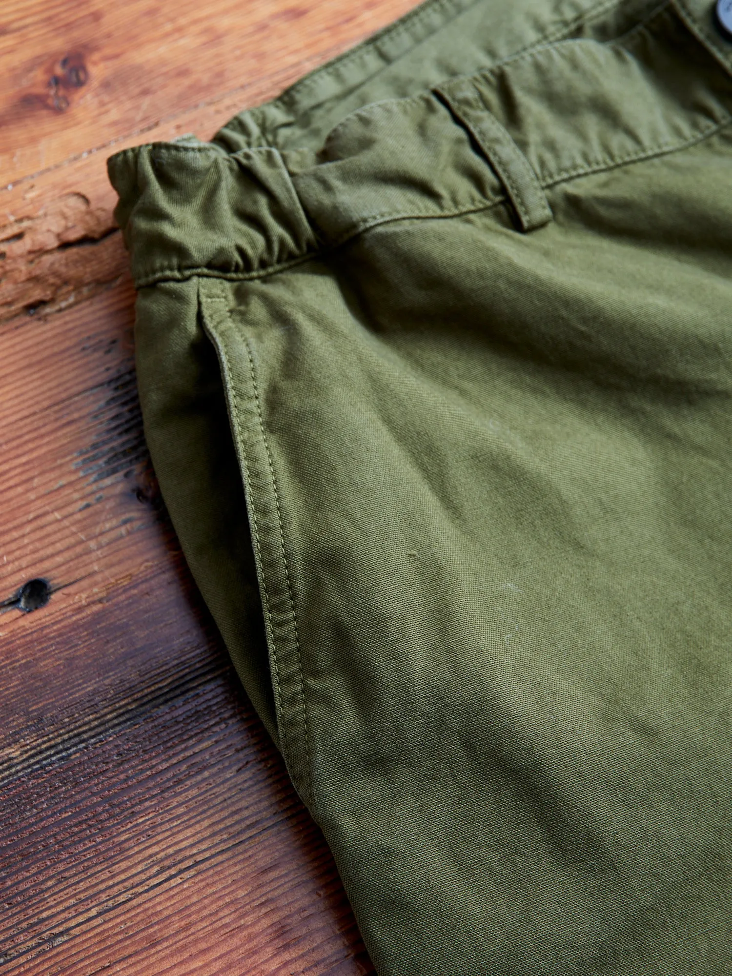 Aberlour Canvas Pants in Olive