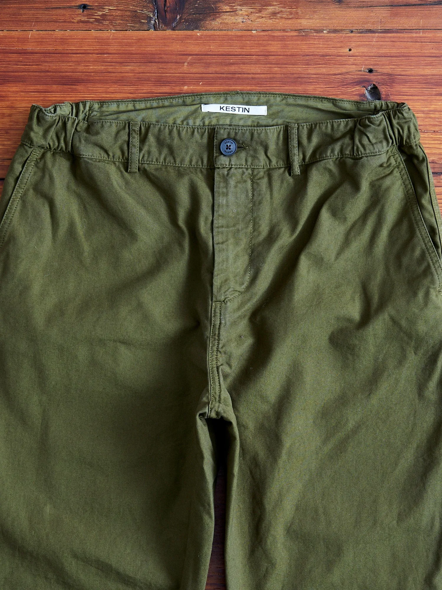 Aberlour Canvas Pants in Olive