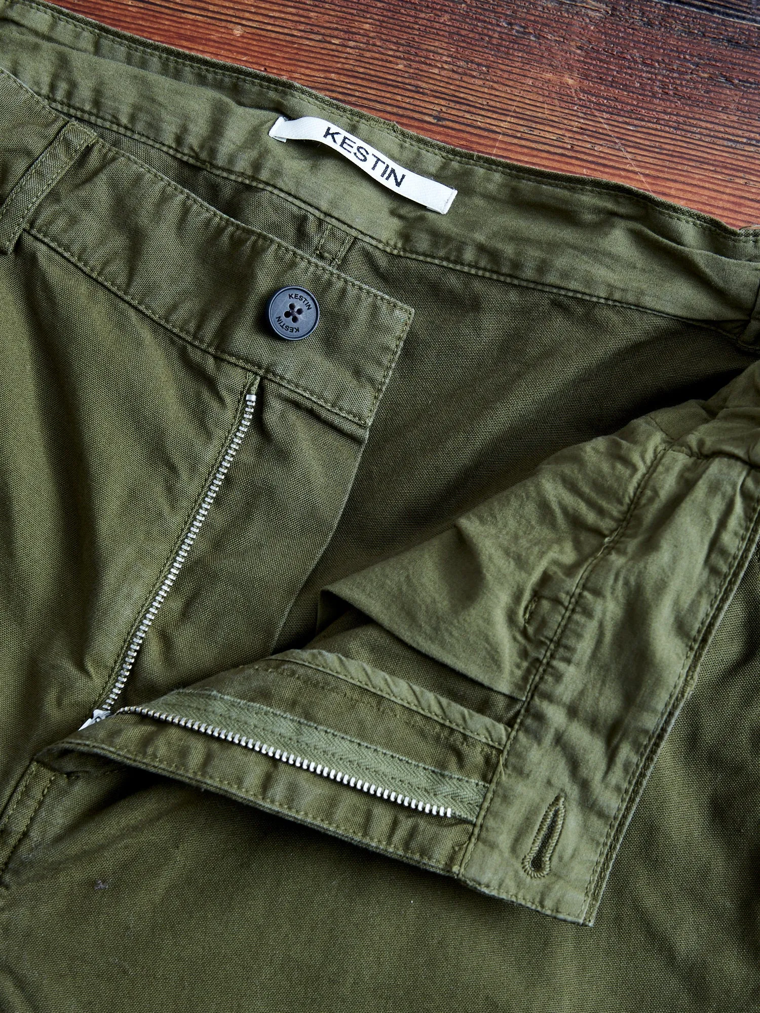 Aberlour Canvas Pants in Olive