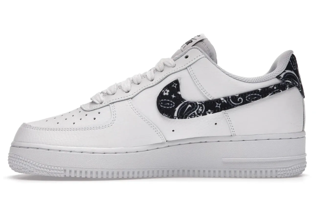 Air Force 1 Black Paisley