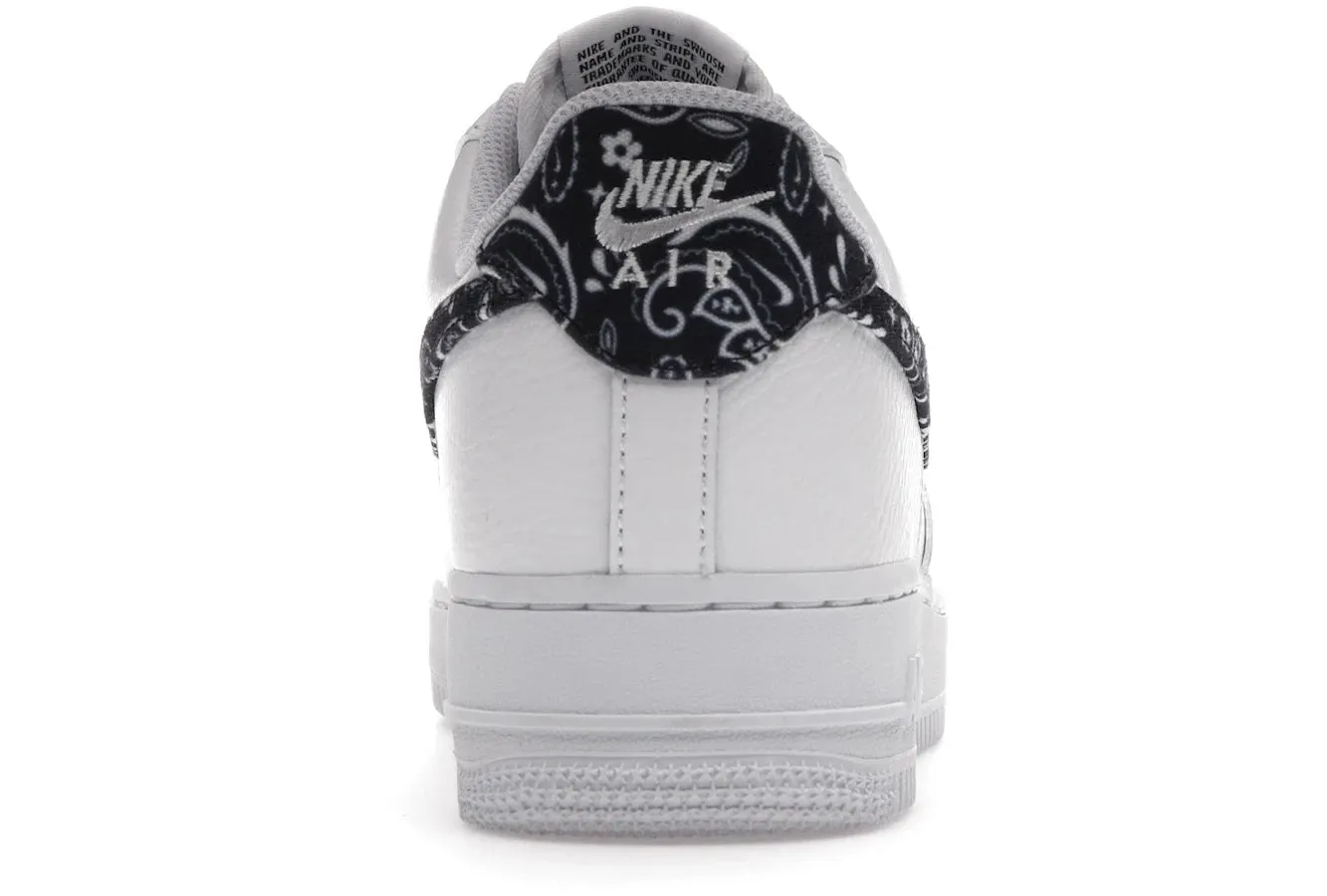 Air Force 1 Black Paisley