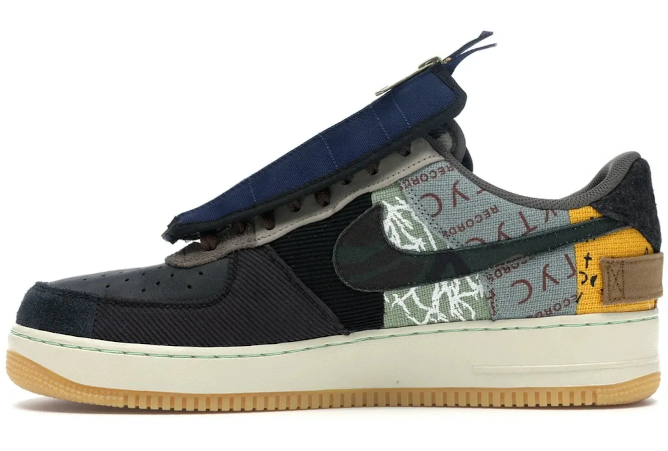 Air Force 1 X Travis Scott Fossil