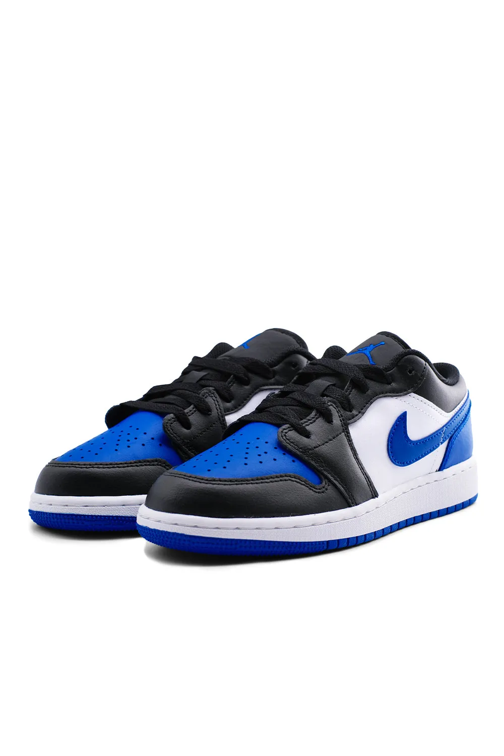 Air Jordan Kids 1 Low 'White/Royal Blue'