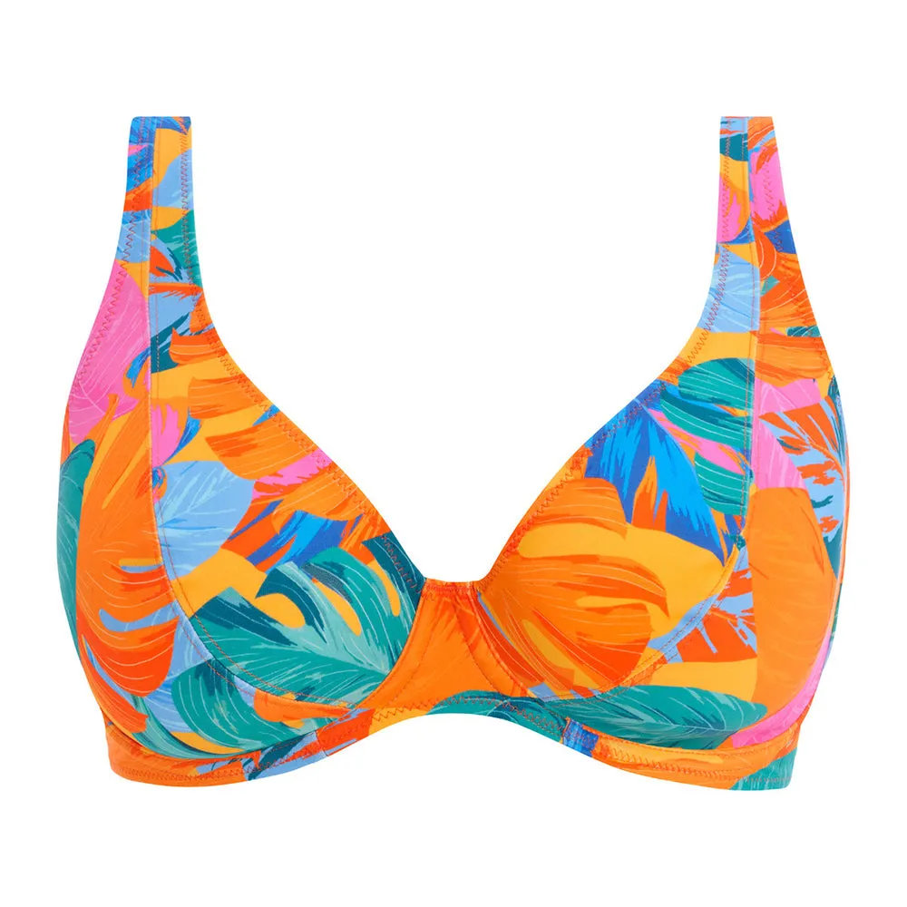 Aloha Coast Zest Underwired High Apex Bikini Top