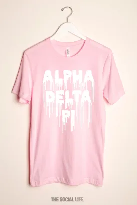 Alpha Delta Pi Drip Tee