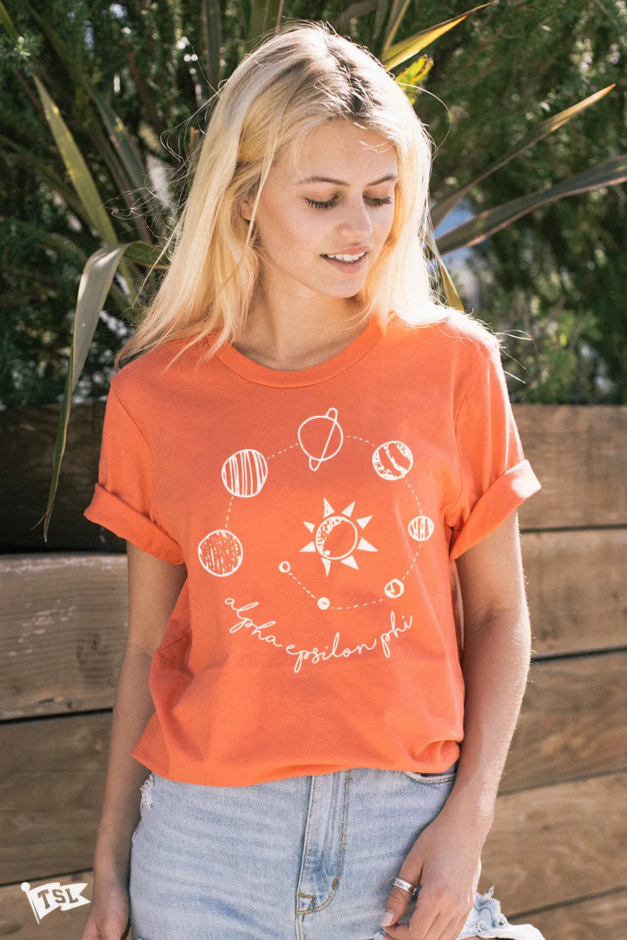 Alpha Epsilon Phi Retrograde Tee