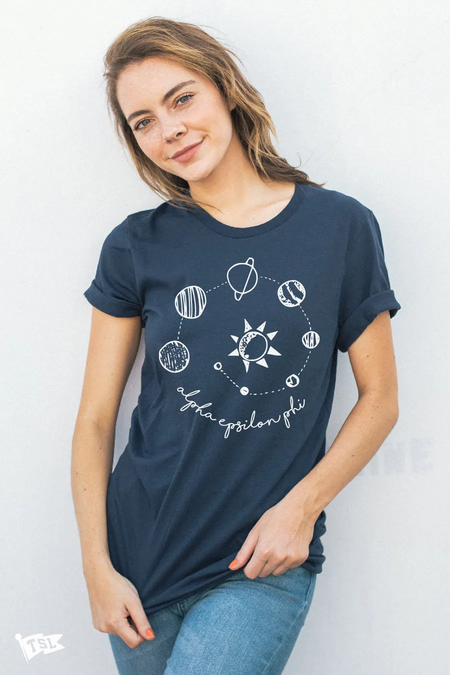 Alpha Epsilon Phi Retrograde Tee