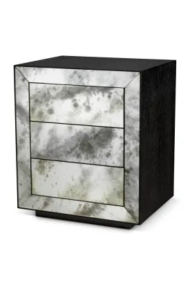 Antique Mirror Glass Nightstand | Eichholtz Bogart