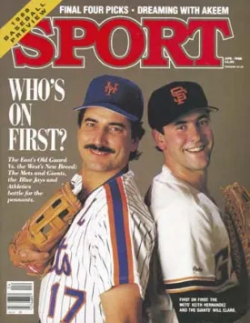 April 1988 Sport Cover (Keith Hernandez of the New York Mets and Will Clark of the San Francisco Giants)