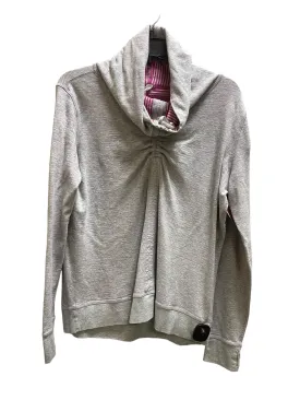 Athletic Jacket By Lululemon In Grey, Size: 12