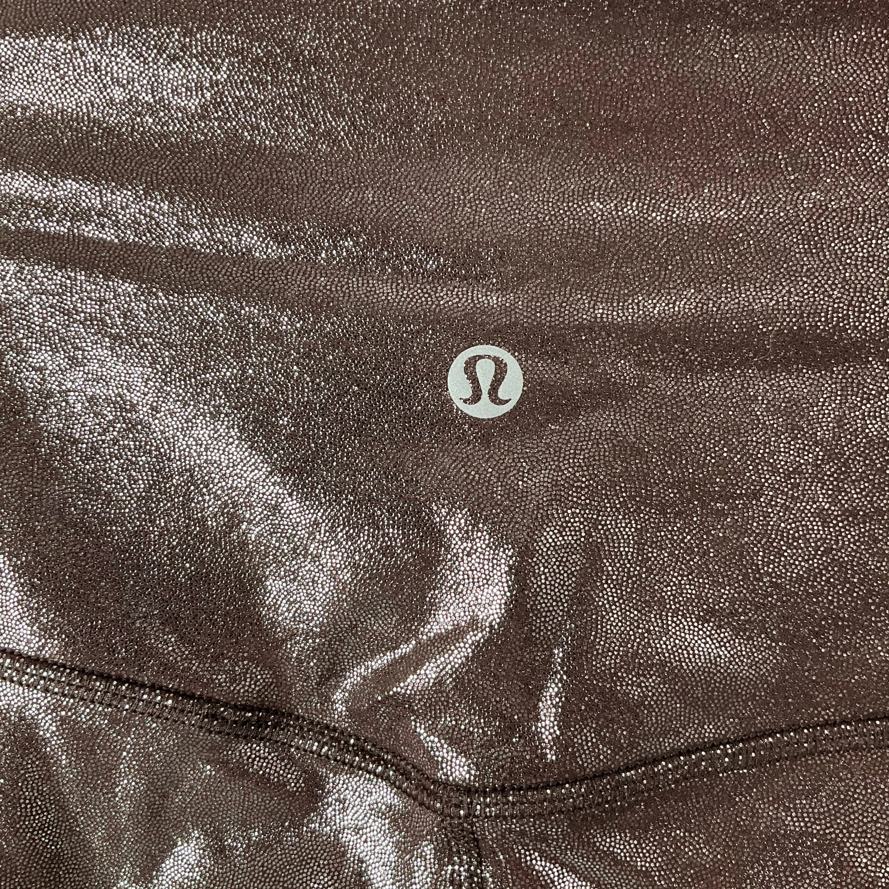 Athletic Shorts By Lululemon In Brown, Size: 2