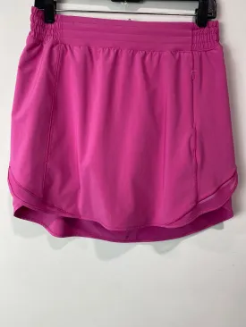 Athletic Skort By Lululemon In Pink, Size: 8