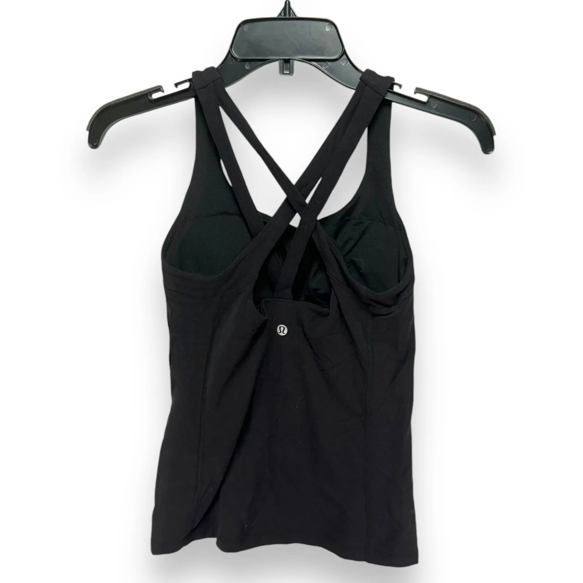 Athletic Tank Top By Lululemon In Black, Size: 4