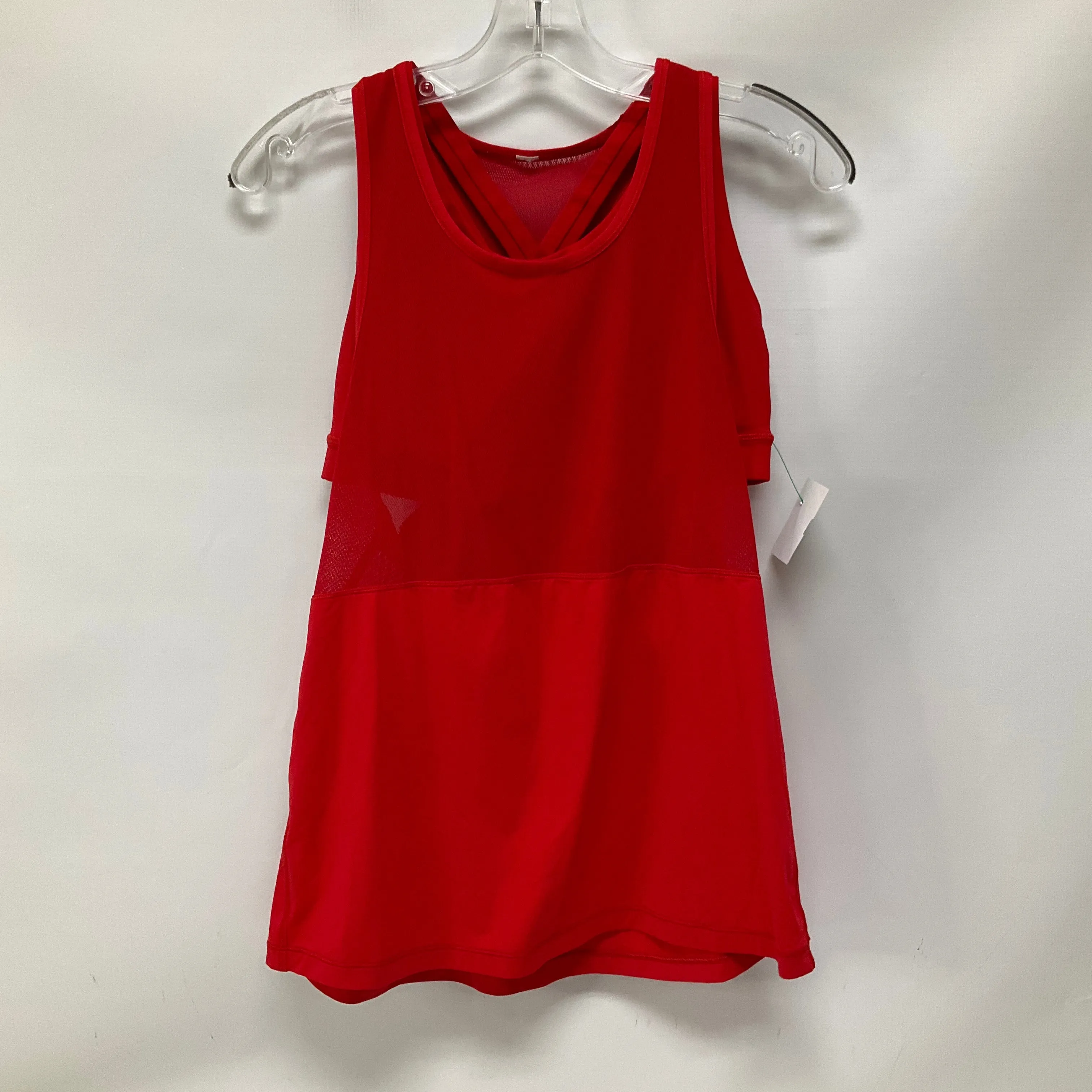 Athletic Tank Top By Lululemon In Red, Size: 8