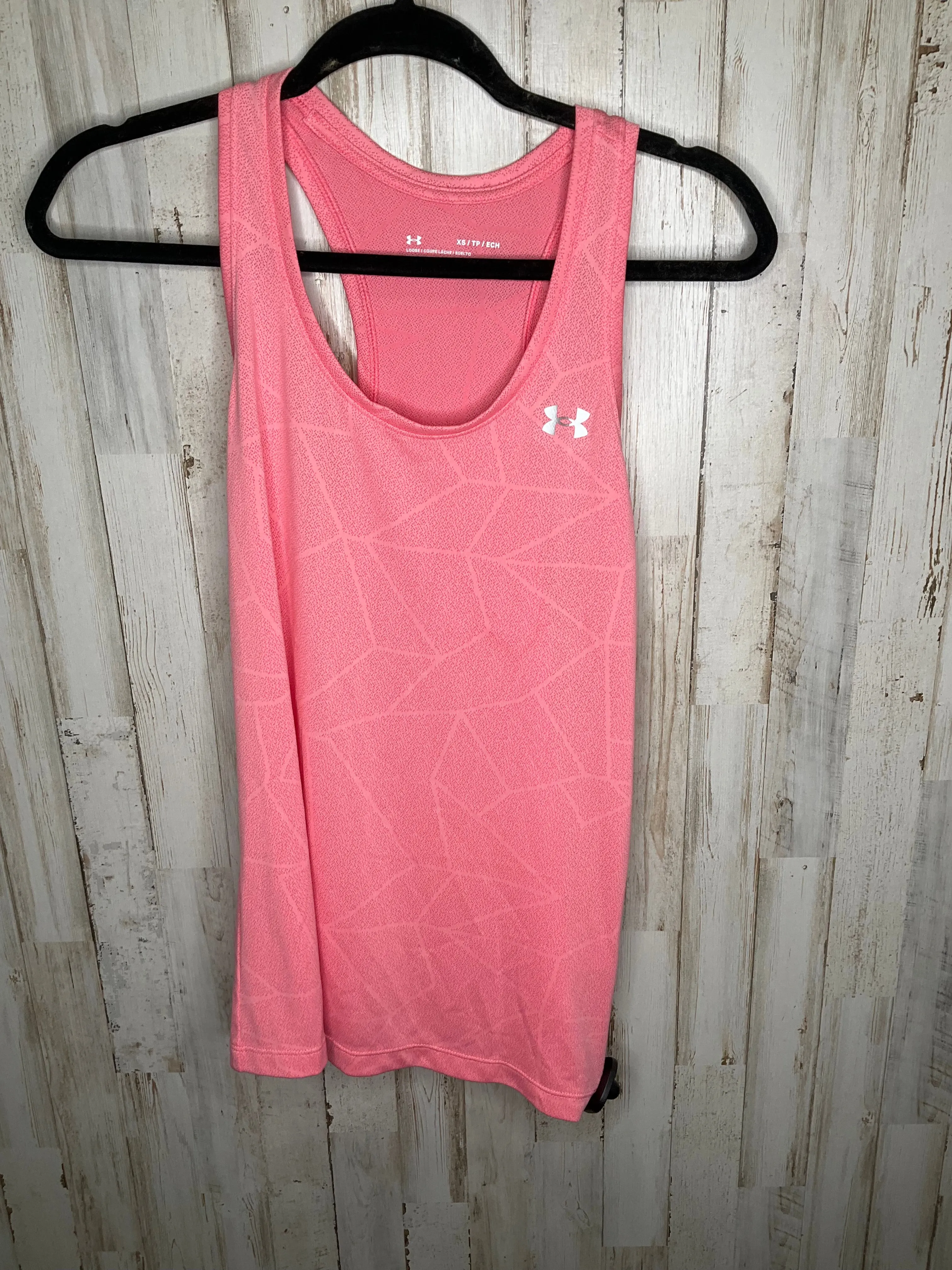 Athletic Tank Top By Under Armour In Pink, Size: Xs