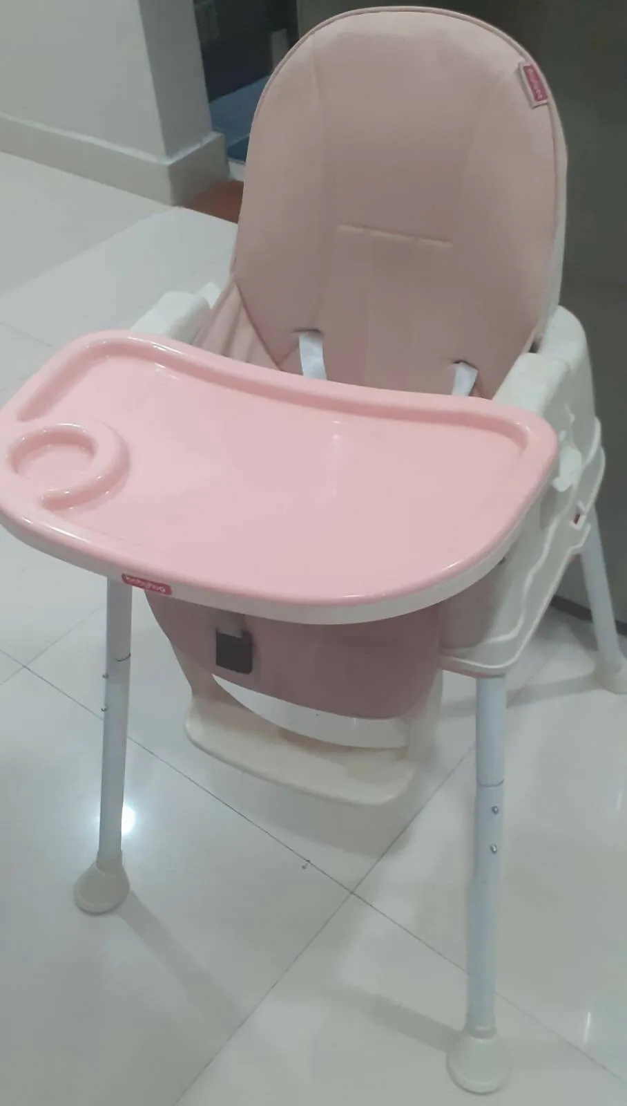 BABYHUG 3 in 1 Comfy High Chair - Pink