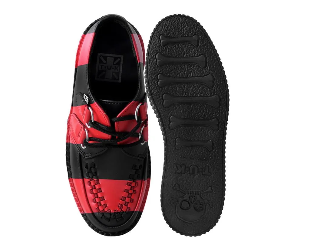 Black & Red Striped Viva Mondo Creeper