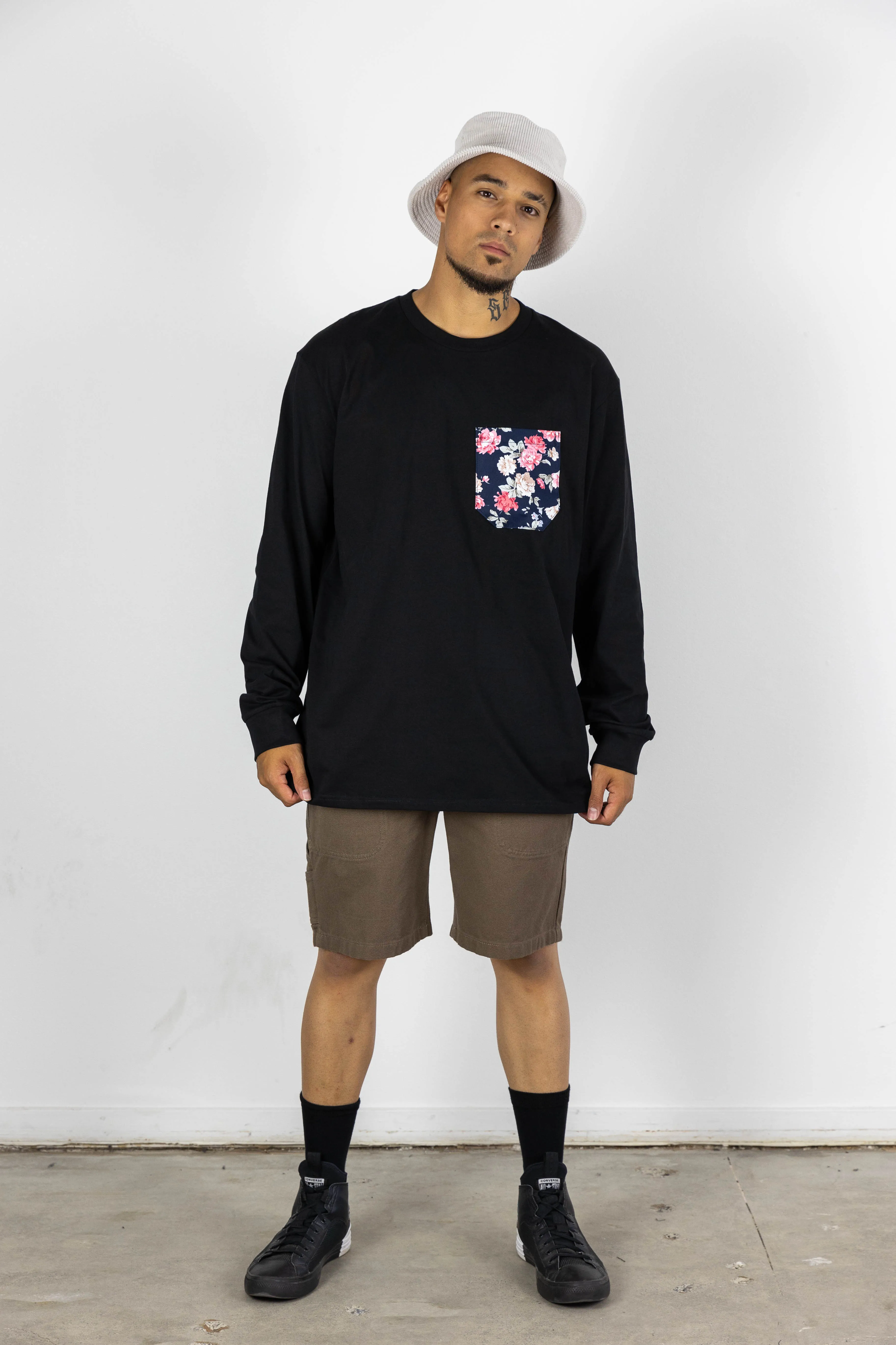 BLAKE LONGSLEEVE POCKET TEE