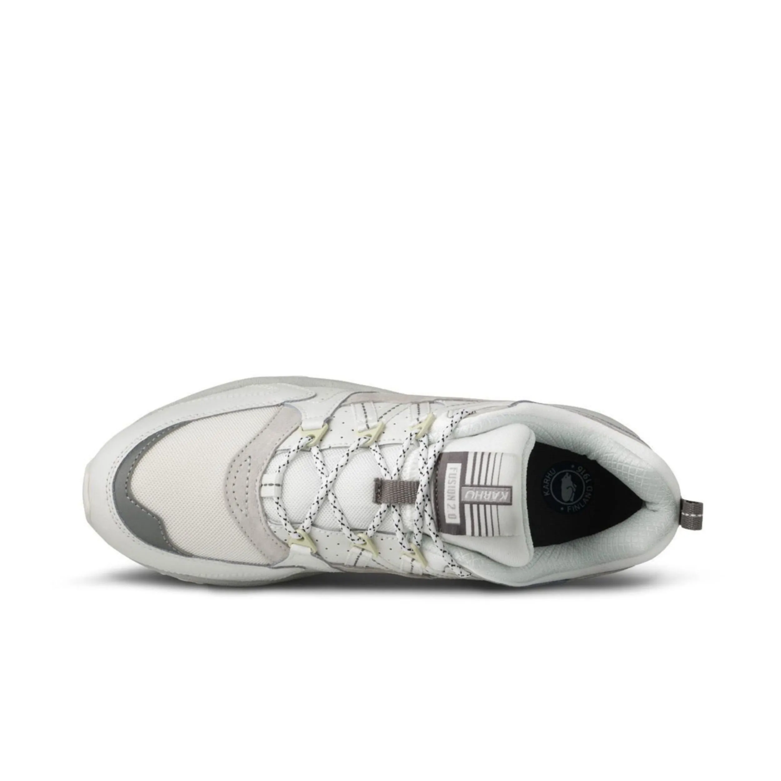 Bright White/Foggy Dew Fusion 2.0 Sneakers