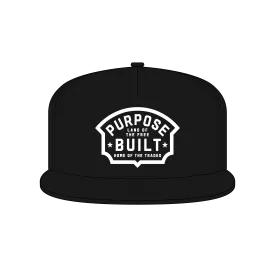 Cadillac Snapback Canvas, Black