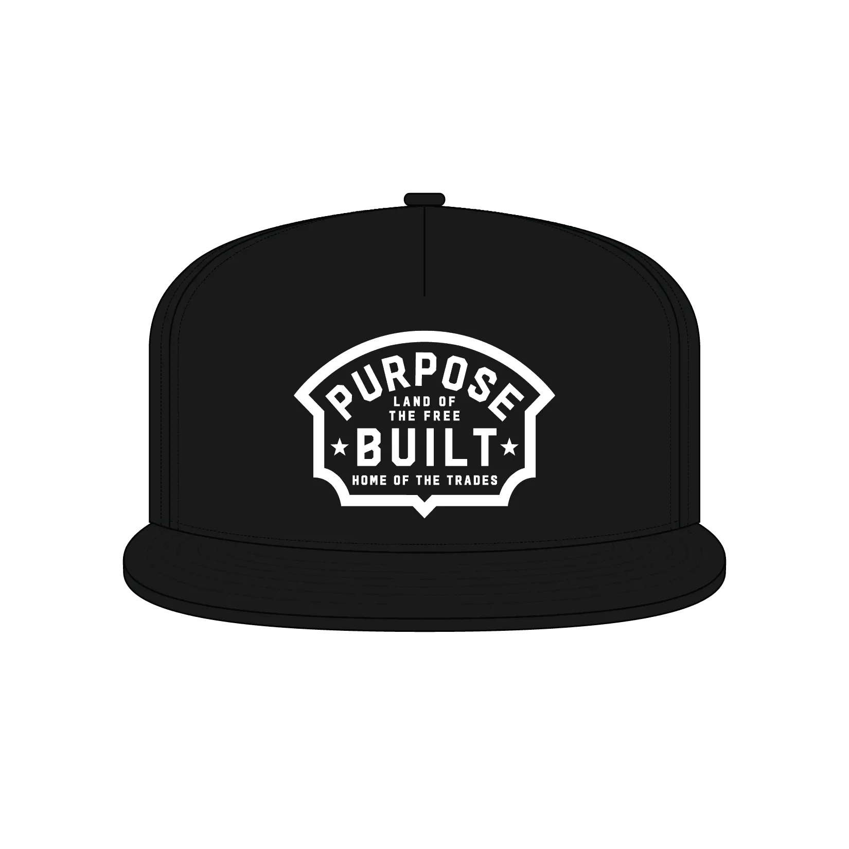 Cadillac Snapback Canvas, Black