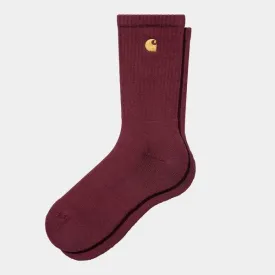 Carhartt WIP Chase Crew Socks Amarone - Gold