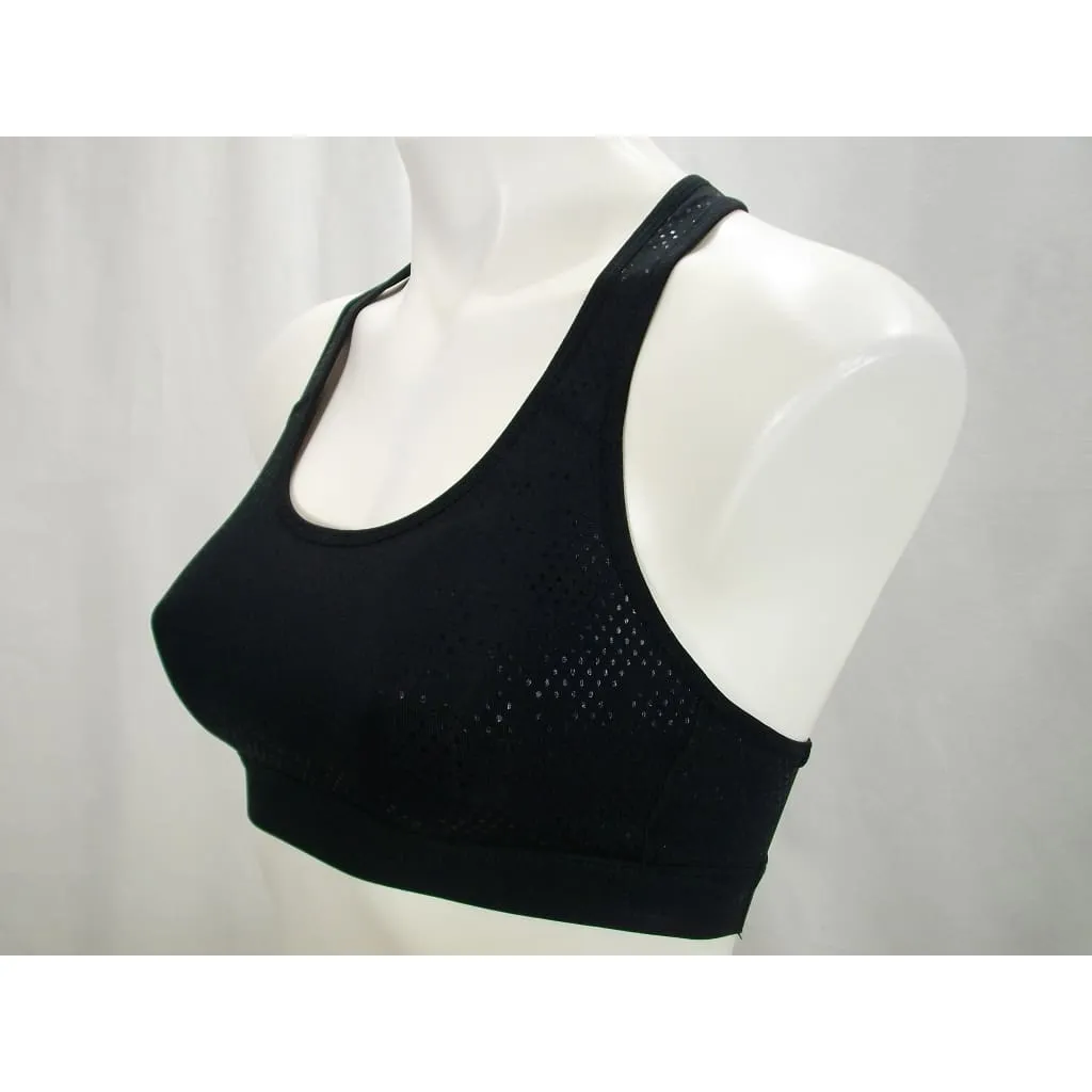 Champion C9 N9649 Power Core Wire Free Sports Bra SMALL Black Shimmer Dot