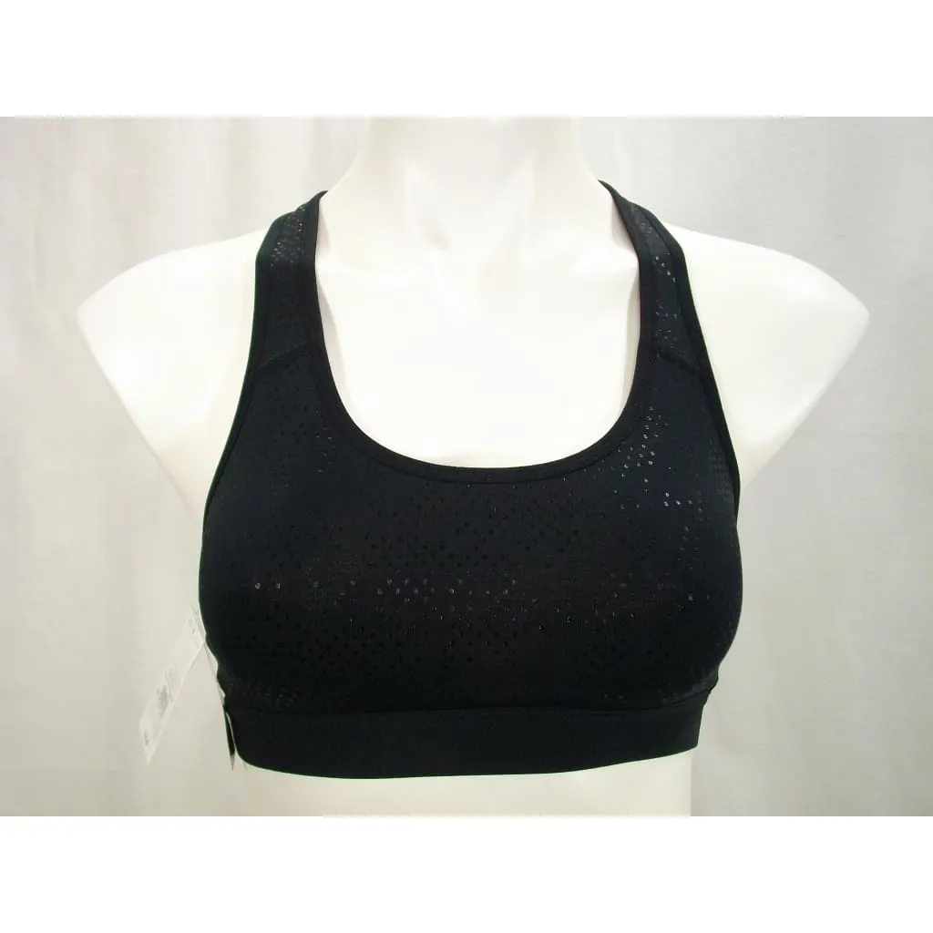 Champion C9 N9649 Power Core Wire Free Sports Bra SMALL Black Shimmer Dot