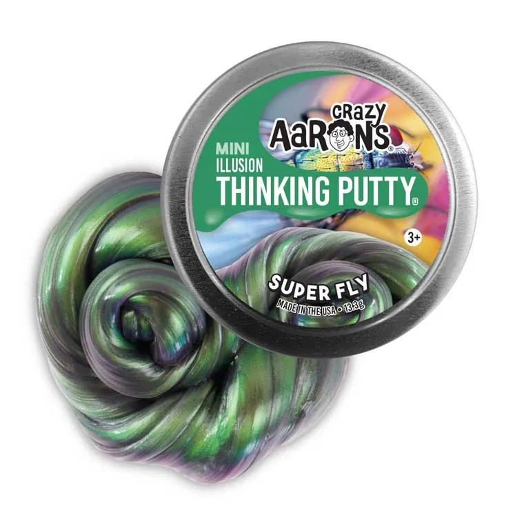 Crazy Aarons Super Fly Mini 2 Inch Thinking Putty Tin