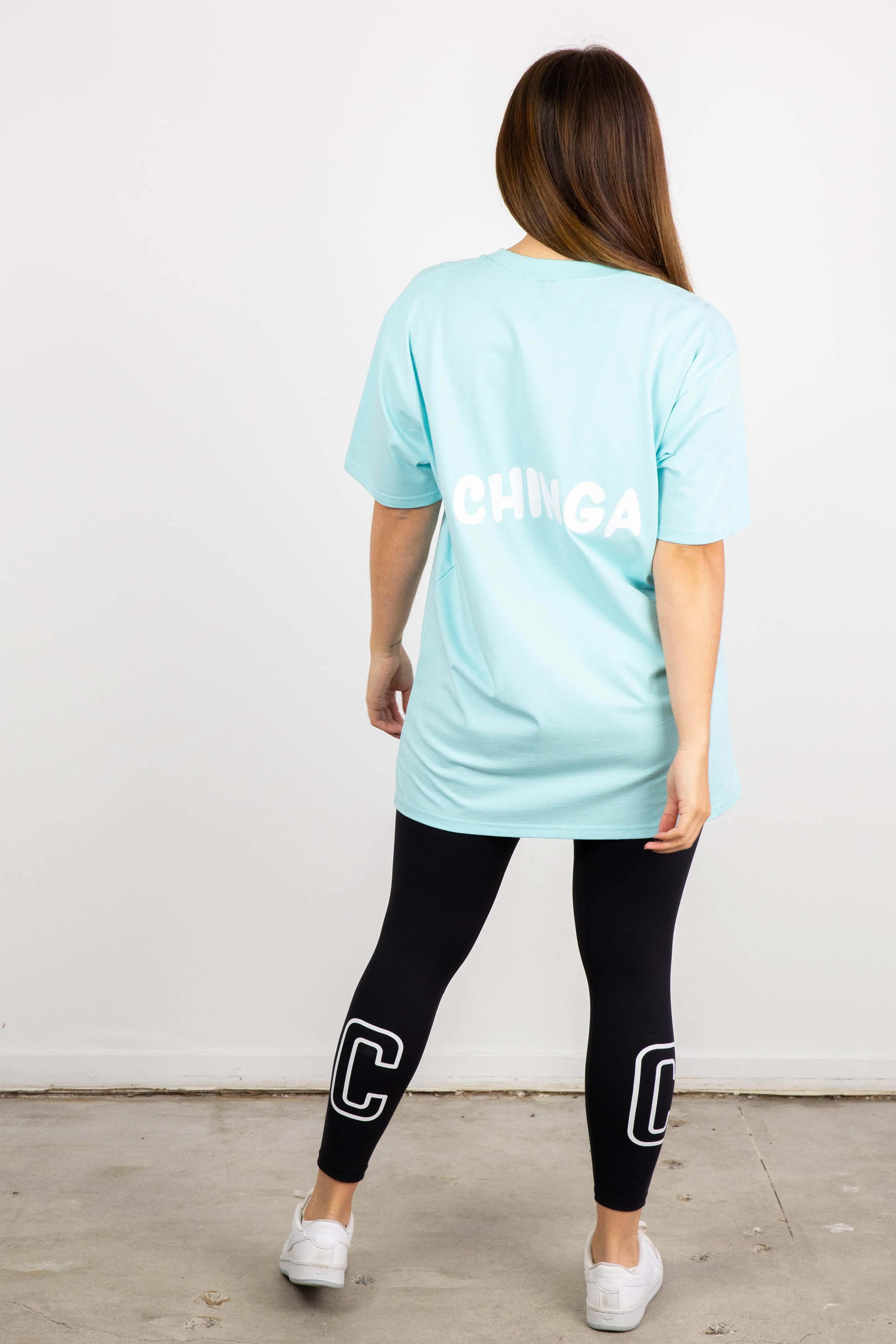 DENZEL T-SHIRT AQUA