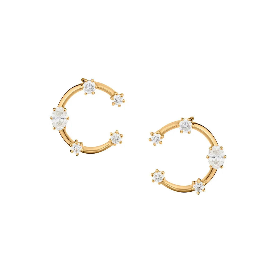 DIAMOND CONSTELLATION EARRINGS