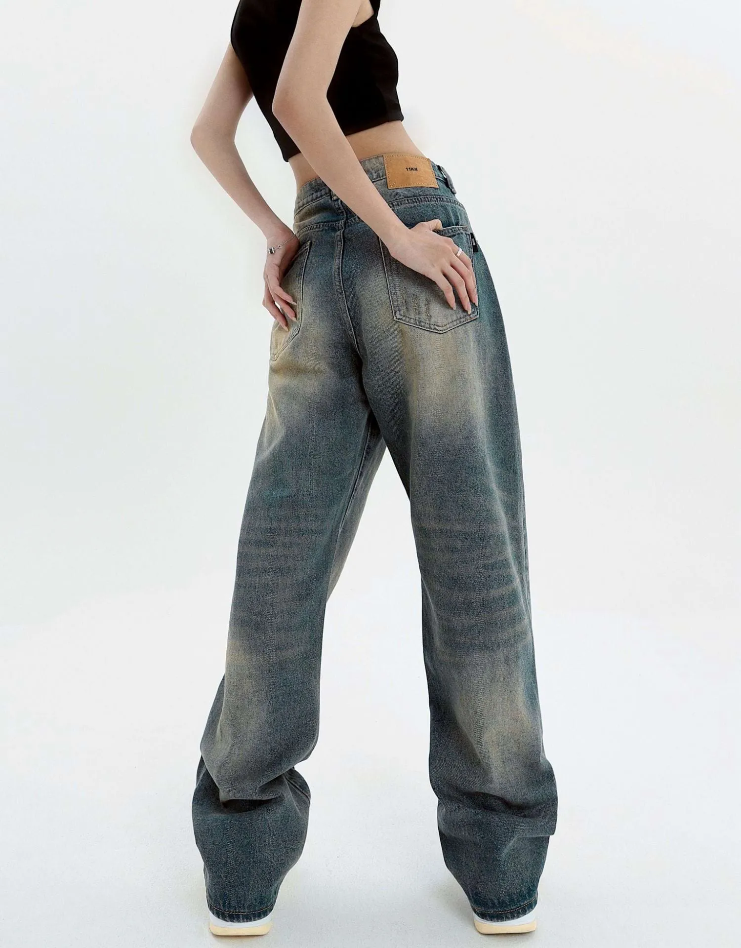 Distressed Sandblast Jeans