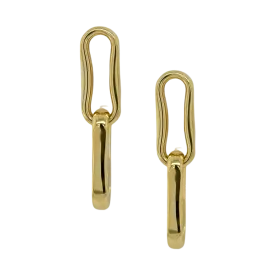 DROP LINK EARRINGS