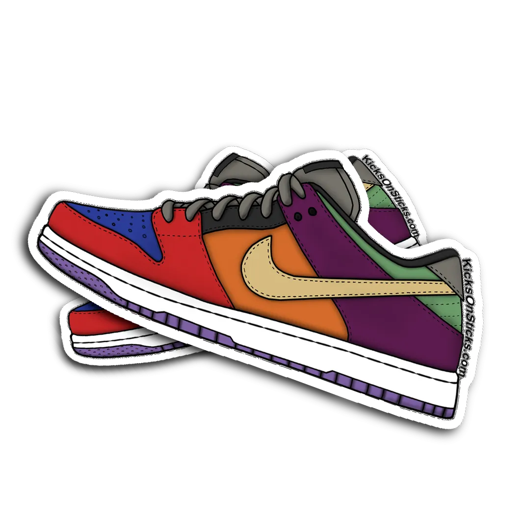 Dunk Low "Viotech" Sneaker Sticker