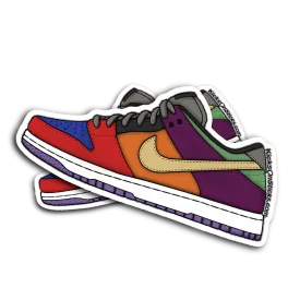 Dunk Low "Viotech" Sneaker Sticker