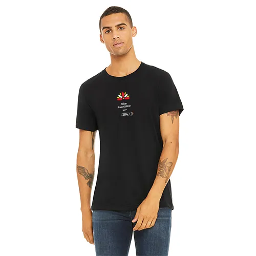 FAA Bella   Canvas Black Tee