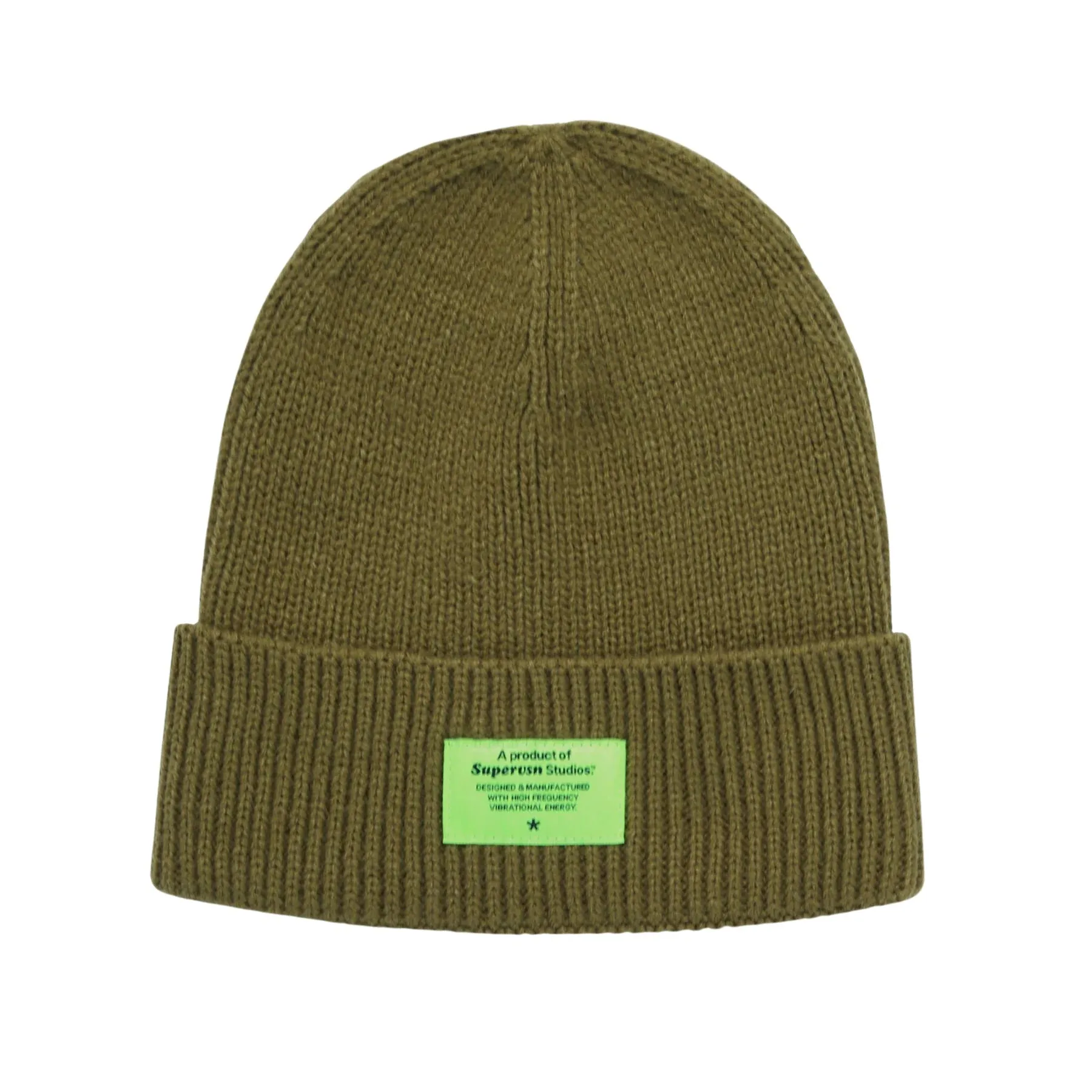 Frequency Ribbed Beanie