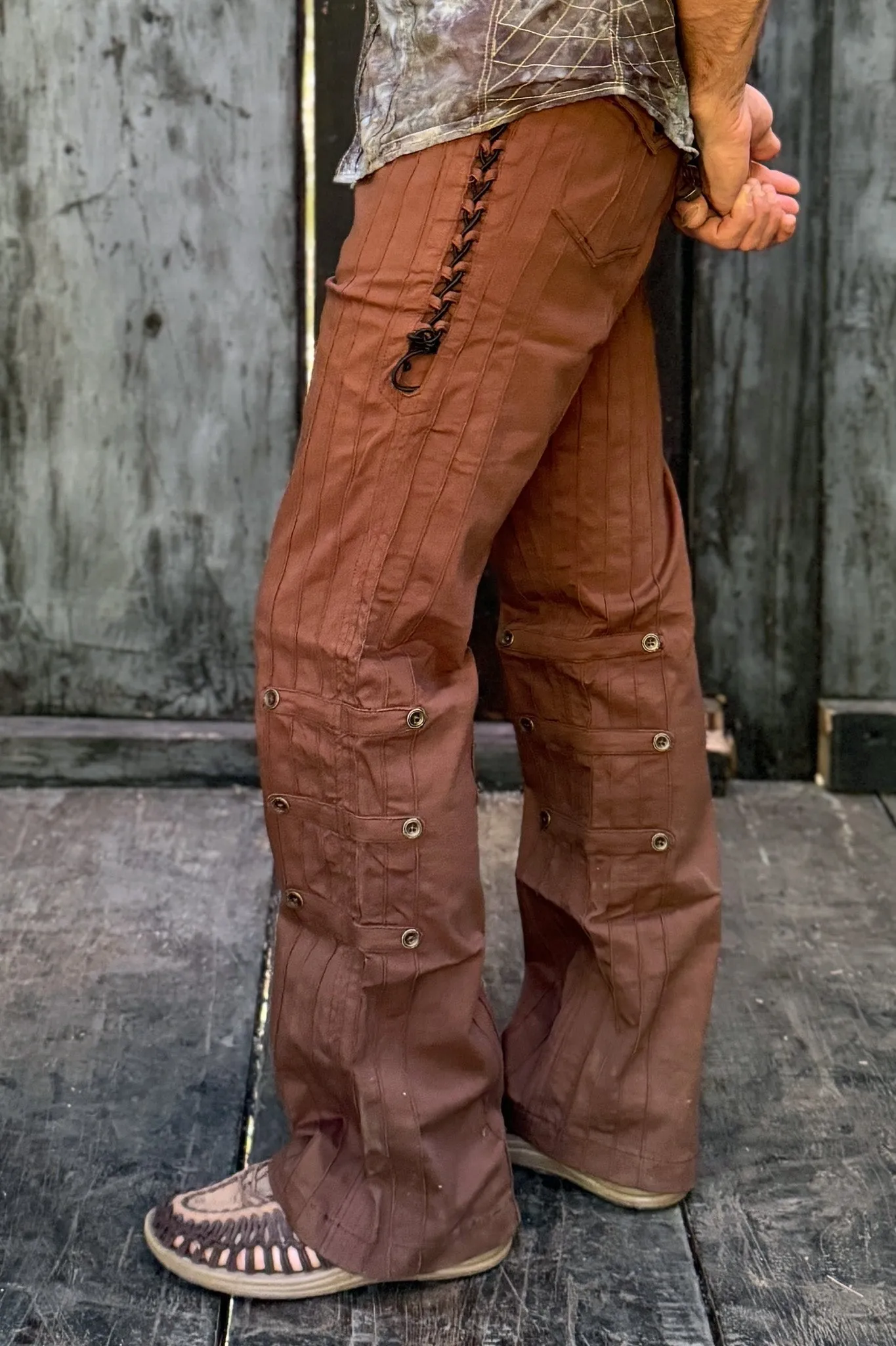 Gaucho Pants - Brown