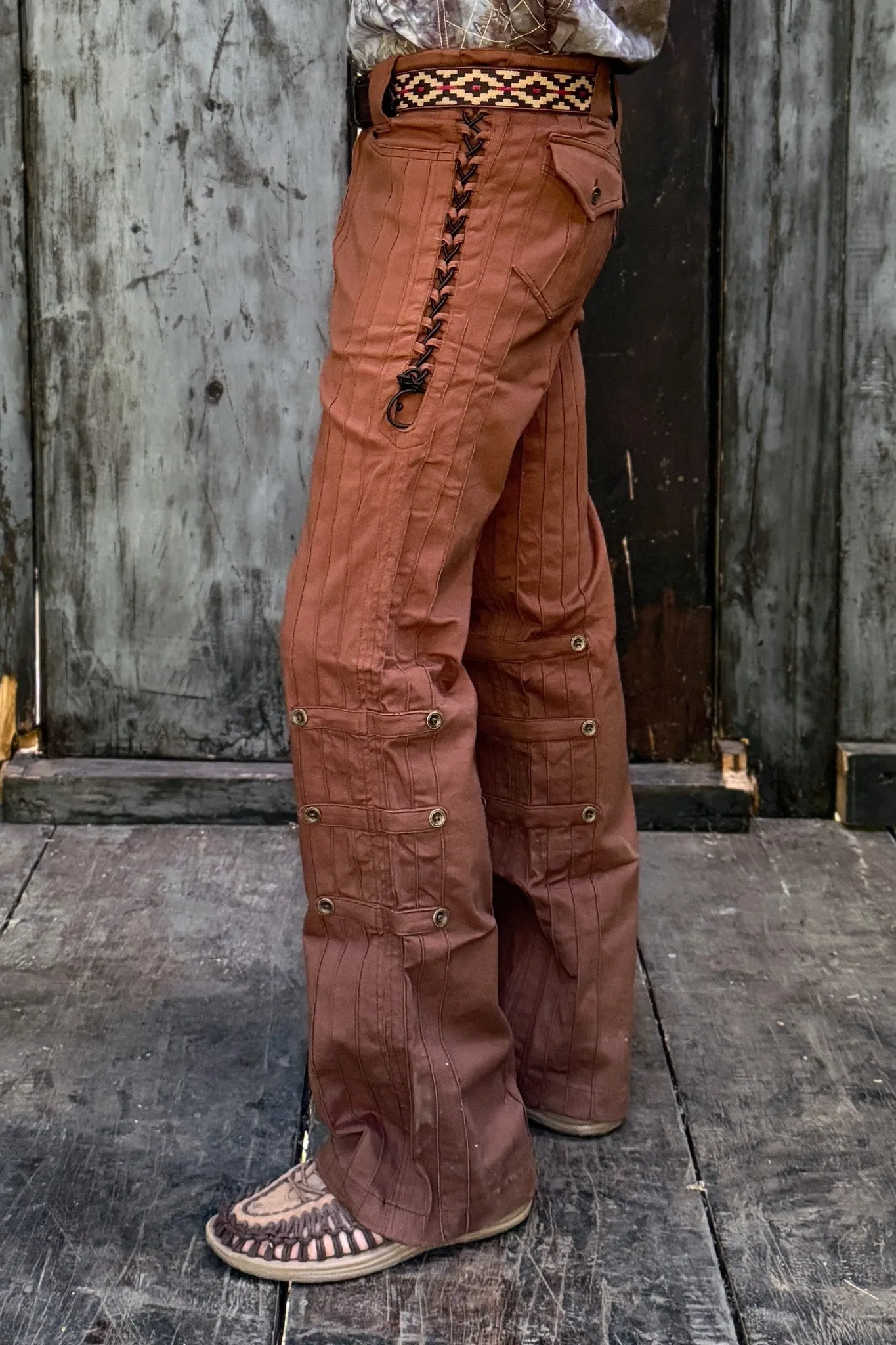 Gaucho Pants - Brown