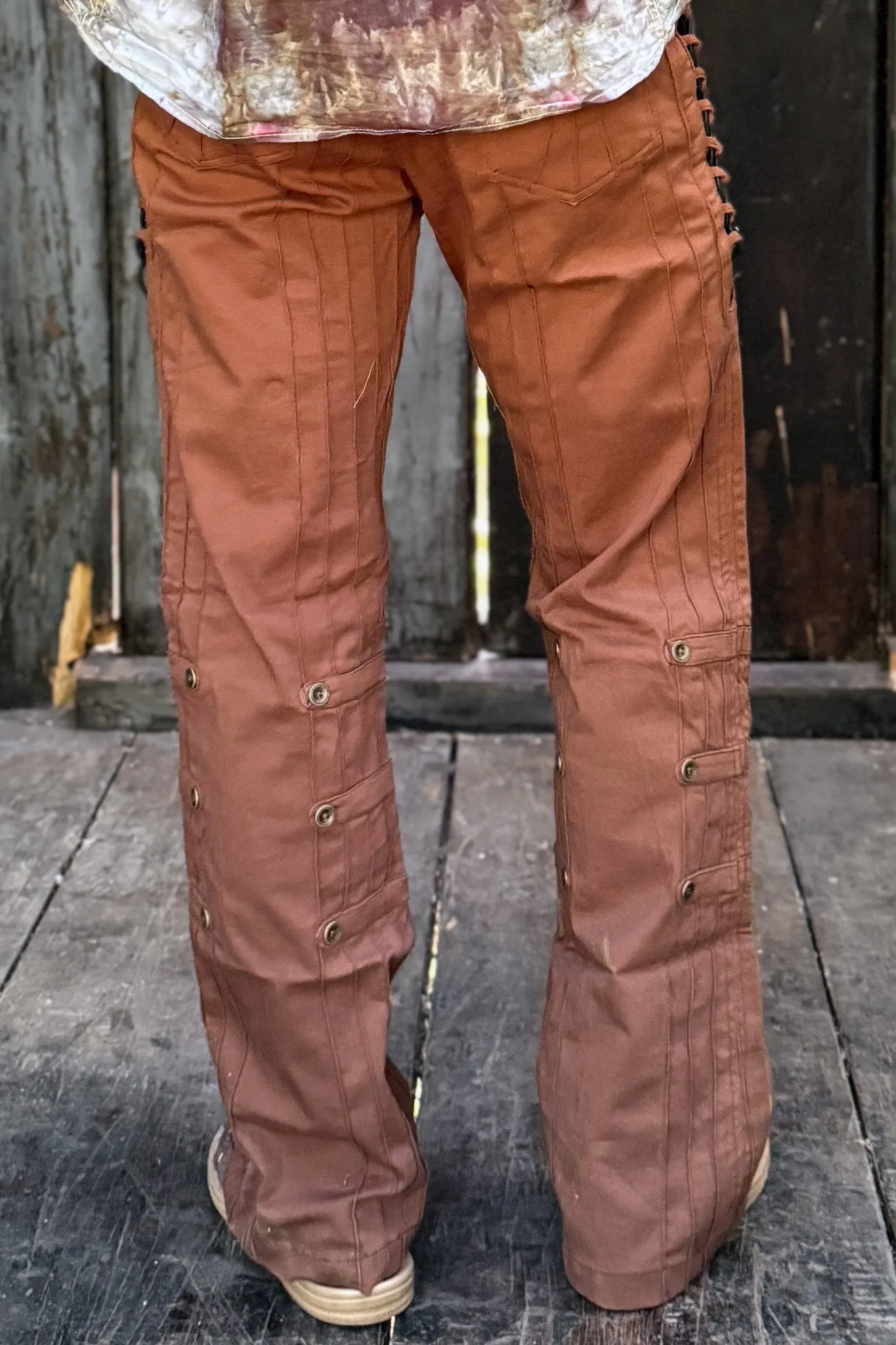 Gaucho Pants - Brown