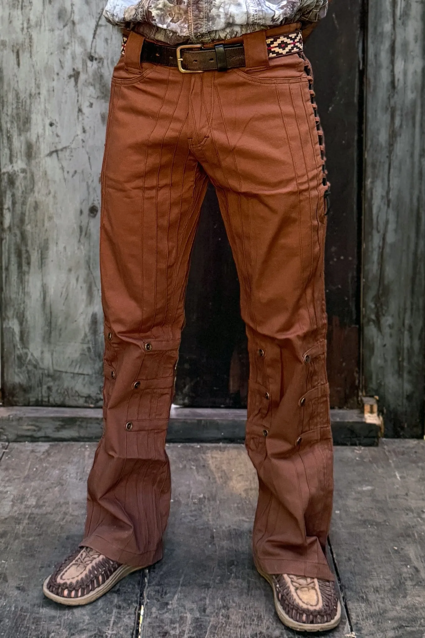 Gaucho Pants - Brown